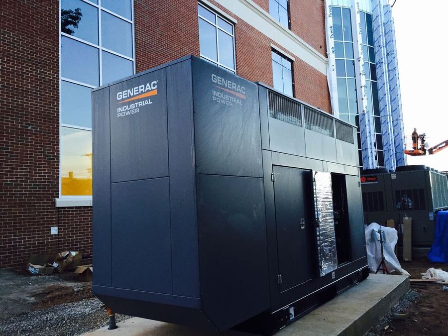 Generators, standby power electrical project by F.I.E. Electric